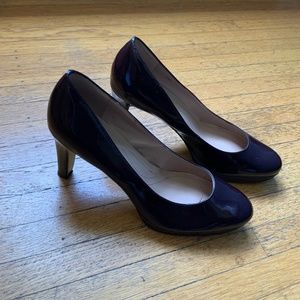 Tahari Purple Heels Size 10